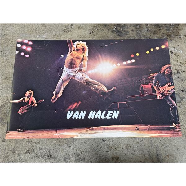 1982 Van Halen Poster