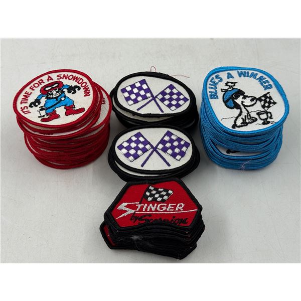 Lot of NOS Racing Patches