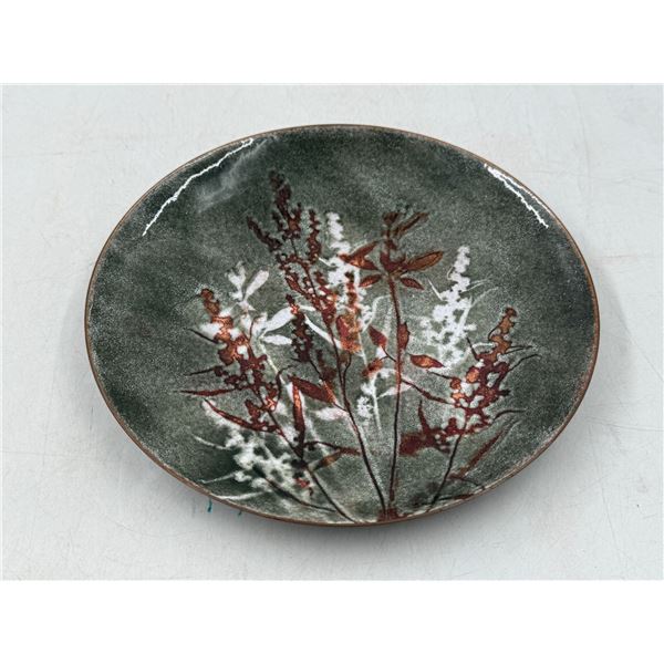 MCM Signed Hand-Painted Glazed Bowl