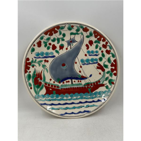 Handmade Decorative Plate by Icarosrhodes Made in Greece