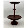 Image 1 : Two-Tiered Wooden Stand