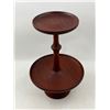 Image 2 : Two-Tiered Wooden Stand