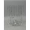 Image 1 : Textured Crystal Vase