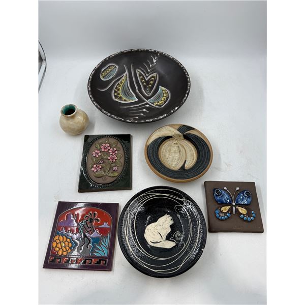 Ceramic Lot w/ Art & Decor