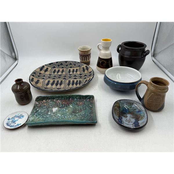 Lot of Ceramic & Pottery w/ Bowls, Pitchers, & More