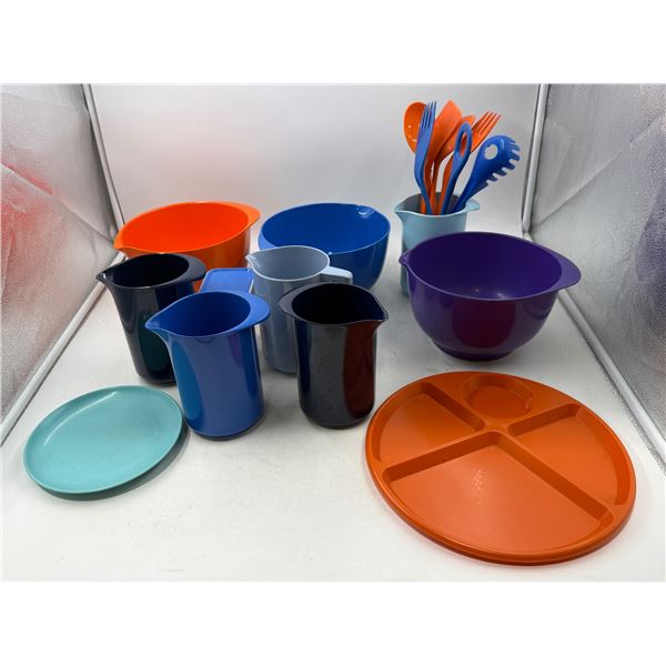 Lot of Melamine Serving Ware (Rosti, Hutzler, etc.)
