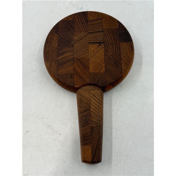 Dansk Designs Teak Cheese Board w/ Cheese Knife Made in Denmark