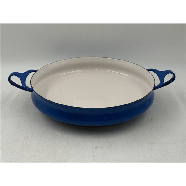 1960s Dansk Designs Steel & Enamel Paella Pan Made in France
