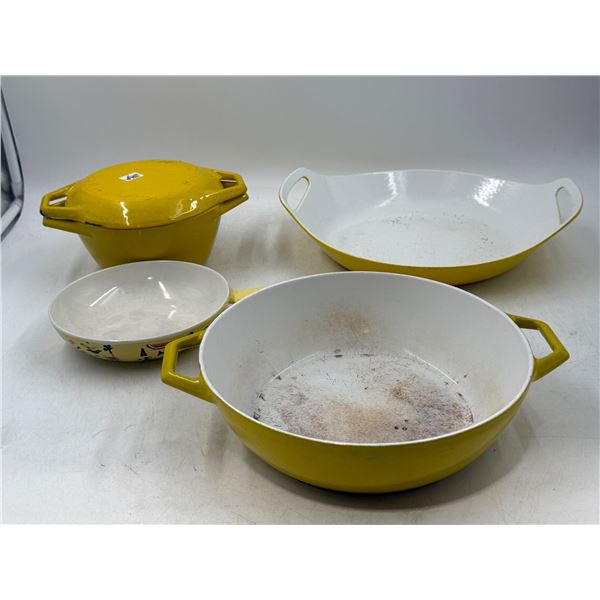 Lot of Danish Enamel Cookware (Copco)