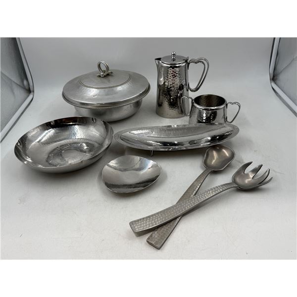 Lot of Stainless Steel Serving Ware (Olde Ball, etc.)