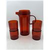 Image 1 : Matching Dansk Designs Pitcher & Cups Made in Denmark