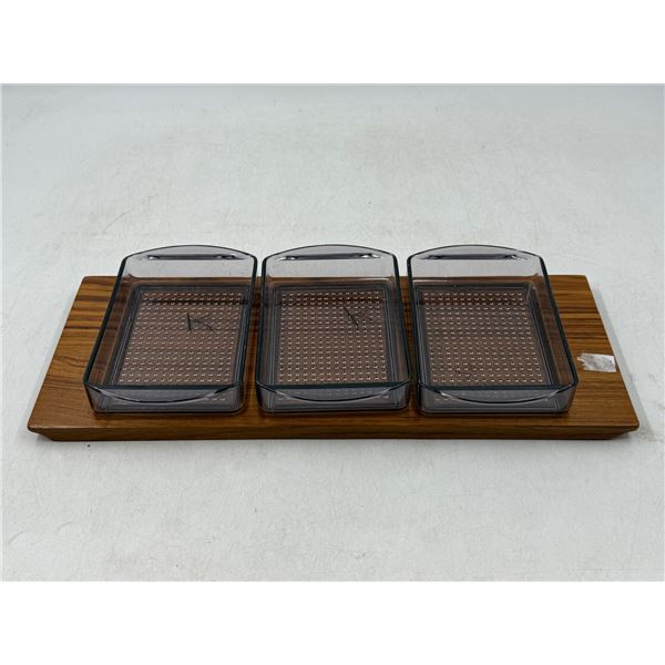 Natural Teakwood Serving Dish