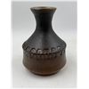 Image 1 : Stamped Handmade Pottery Vase