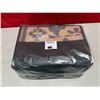 Image 1 : Black & Brown Outdoor Rug 8'x10'