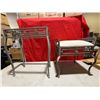 Image 1 : Metal Stool and Vanity/Table Set