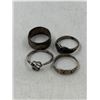 Image 1 : Lot of Sterling Silver Rings