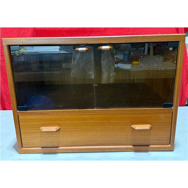 Teak Entertainment Stand