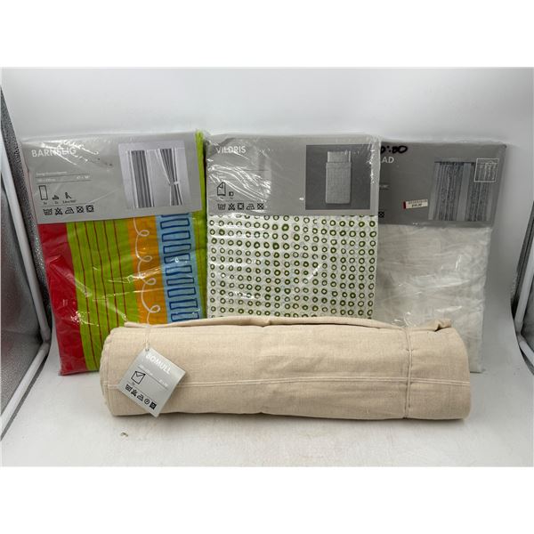 Lot of Curtains and Duvet Set