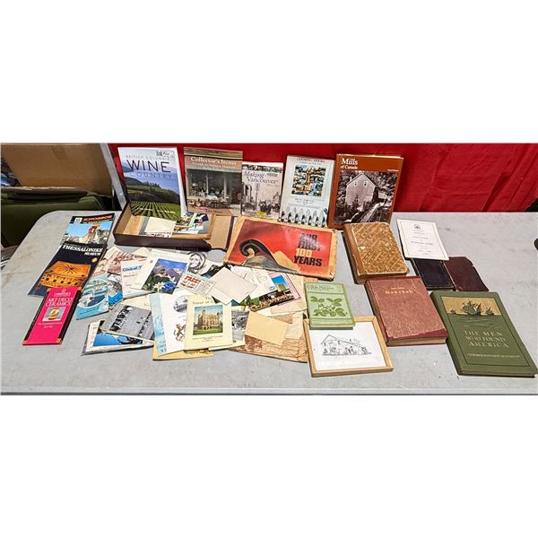 Lot of VTG Books and Paper