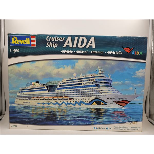Unbuilt Revell 1:400 Scale Cruiser Ship AIDA Model Kit