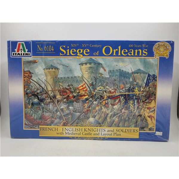 Sealed Historics Battle Game Set 1:72 Siege of Orleans French-English Knights & Soldiers