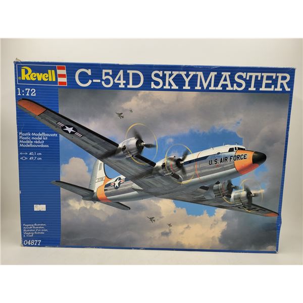 Unbuilt Revell C-54D Skymaster 1:72 Scale