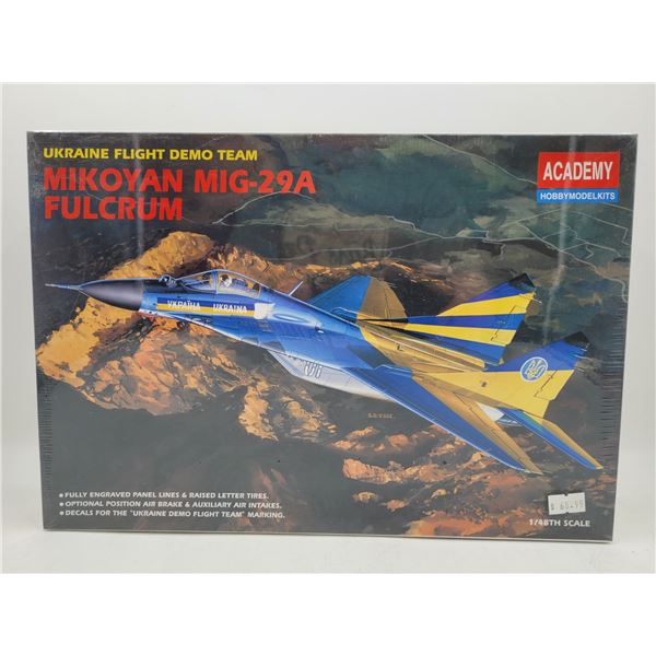 Sealed Academy Mikoyan MIG-29A Fulcrum 1:48 Scale