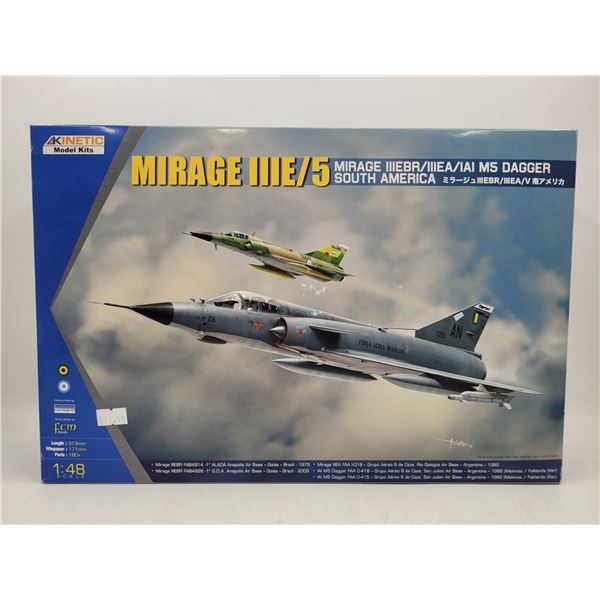 Unbuilt Kinetic Mirage IIIE/5 1:48 Scale
