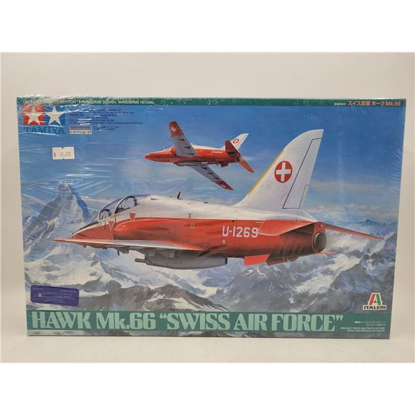 Sealed Tamiya Hawk Mk.66 Swiss Air Force 1:48 Scale