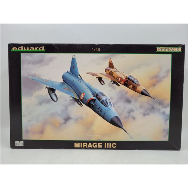 Unbuilt Eduard Profipack Mirage IIIC 1:48 Scale
