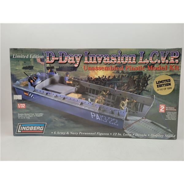 Sealed Lindberg D-Day Invasion L.C.V.P. 1:32 Scale