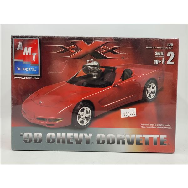Sealed AMT XXX 98 Chevy Corvette 1:25 Scale