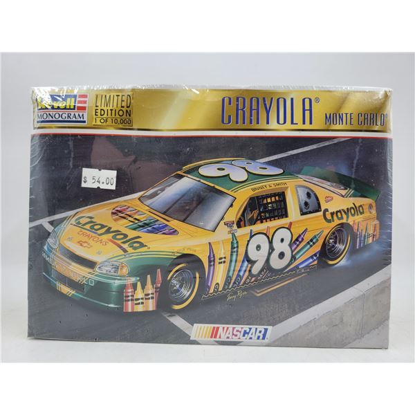 Sealed Revell Monogram Nascar Crayola Monte Carlo Limited Edition 1 of 10,000