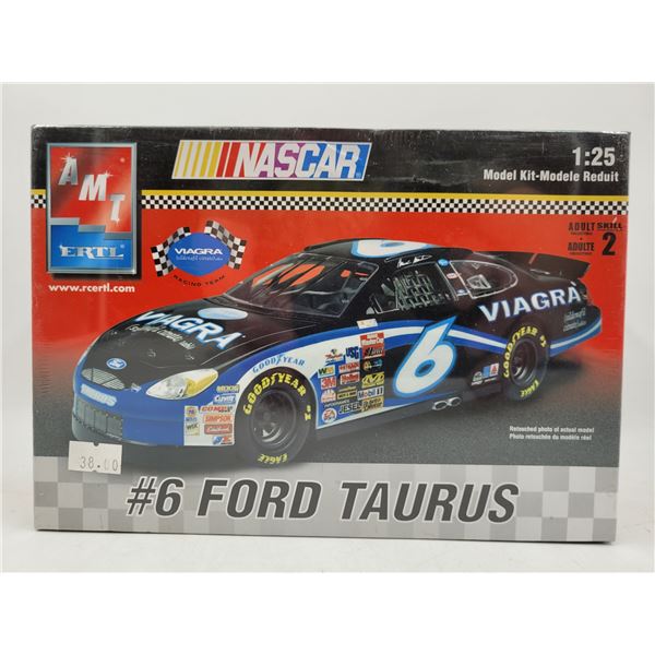 Sealed AMT Nascar #6 Ford Taurus 1:25 Scale