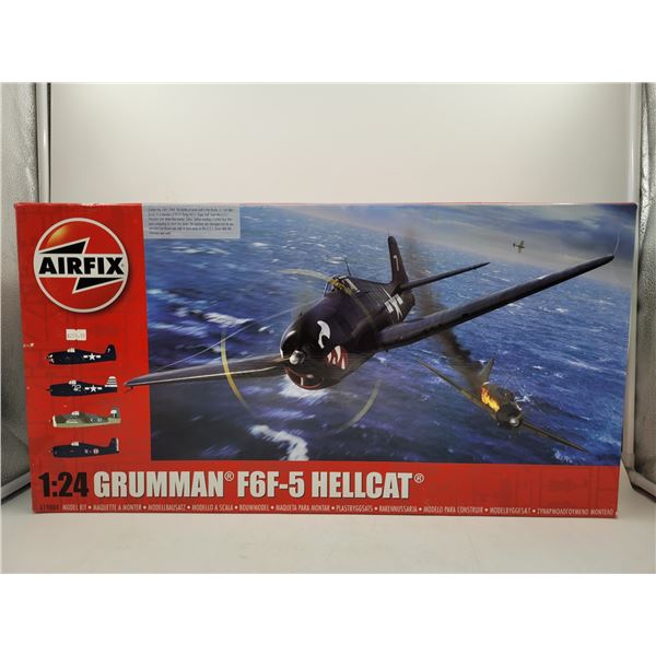 Unbuilt Airfix Grumman F6F-5 Hellcat 1:24 Scale