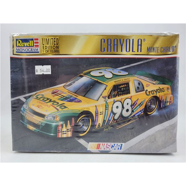 Sealed Revell Monogram Nascar Crayola Monte Carlo Limited Edition 1 of 10,000