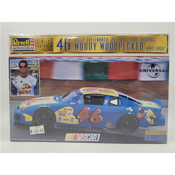 Sealed Revell Monogram Nascar Woody Woodpecker Monte Carlo Limited Edition 1/10,000