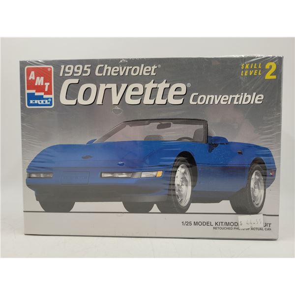 Sealed AMT 1995 Chevy Corvette Convertible 1:25 Scale
