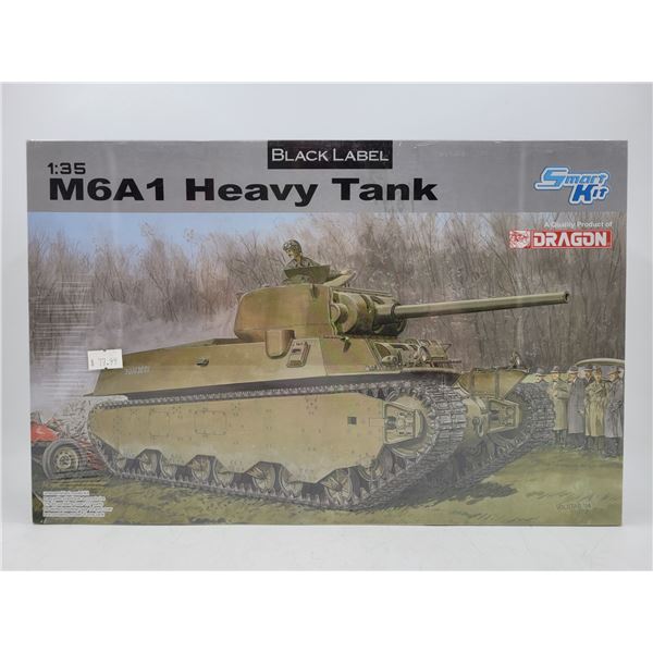 Sealed Dragon M6A1 Heavy Tank 1:35 Scale