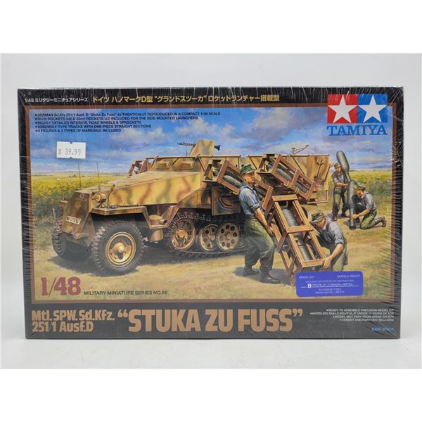 Sealed Tamiya Stuka Zu Fuss 1:48 Scale