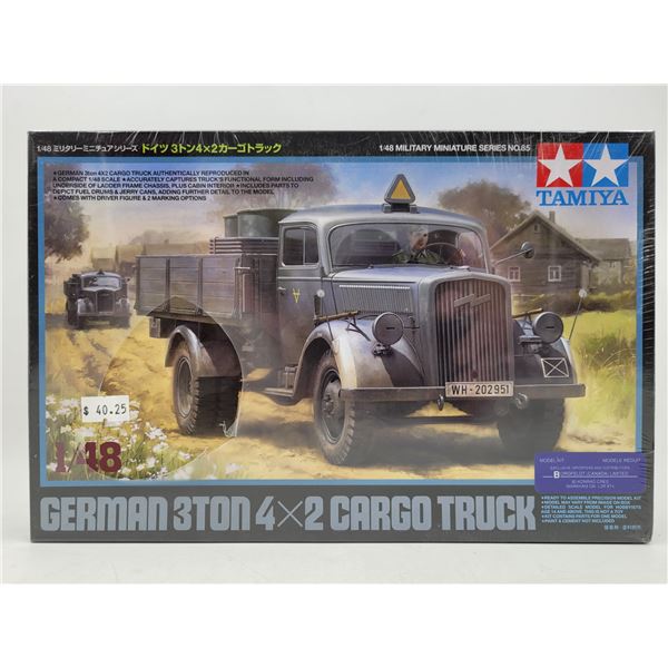 Sealed Tamiya German 3ton 4x2 Cargo Truck 1:48 Scale