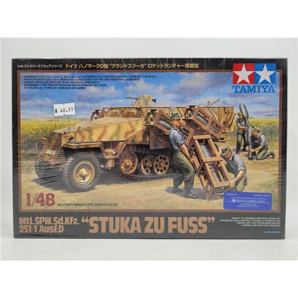 Sealed Tamiya Stuka Zu Fuss 1:48 Scale