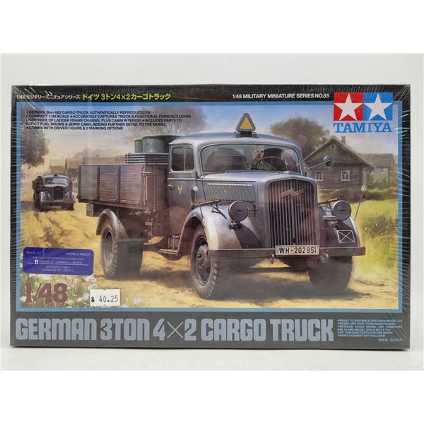 Sealed Tamiya German 3ton 4x2 Cargo Truck 1:48 Scale
