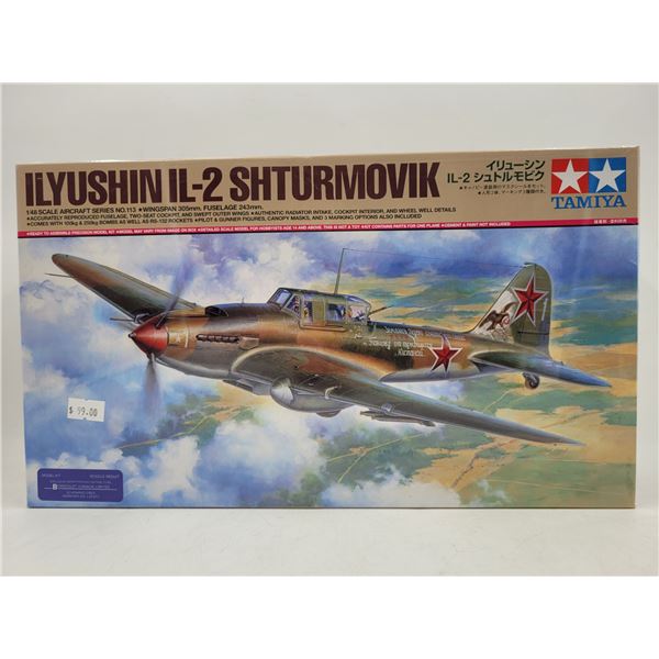 Sealed Tamiya Ilyushin IL-2 Shturmovik 1:48 Scale Model Kit