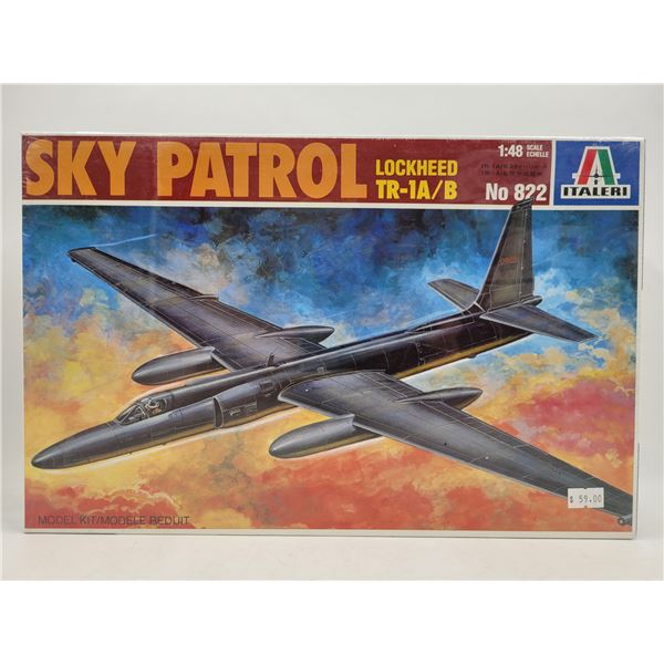 Sealed Italeri Sky Patrol Lockheed TR-1A/B 1:48 Scale Model Kit