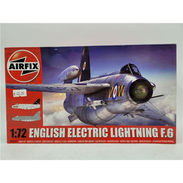 Unbuilt Airfix English Electric Lightning F.6 1:72 Model Kit