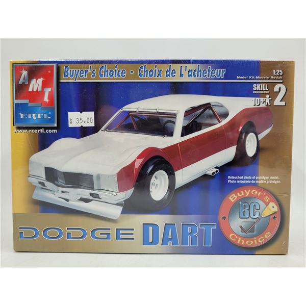 Sealed Ertl Dodge Dart 1:25 Model Kit