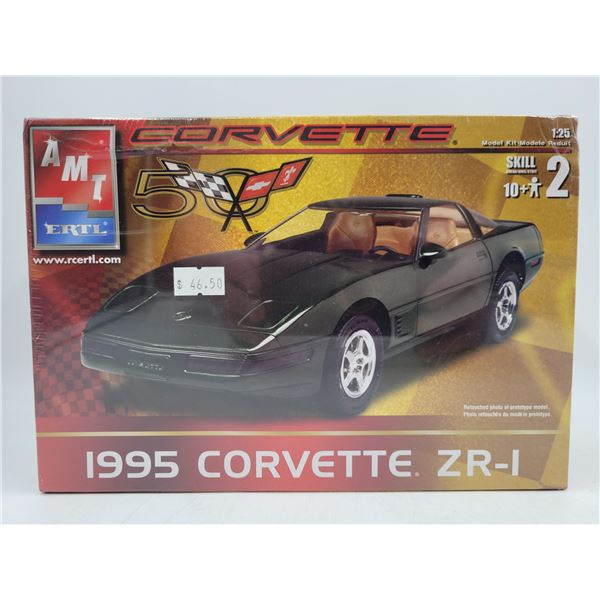 Sealed Ertl 1995 Corvette ZR-I 1:25 Model Kit