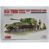 Image 1 : Sealed MiniArt SU-76M Soviet Self-Propelled Gun w/ Crew 1:35 Scale Model Kit