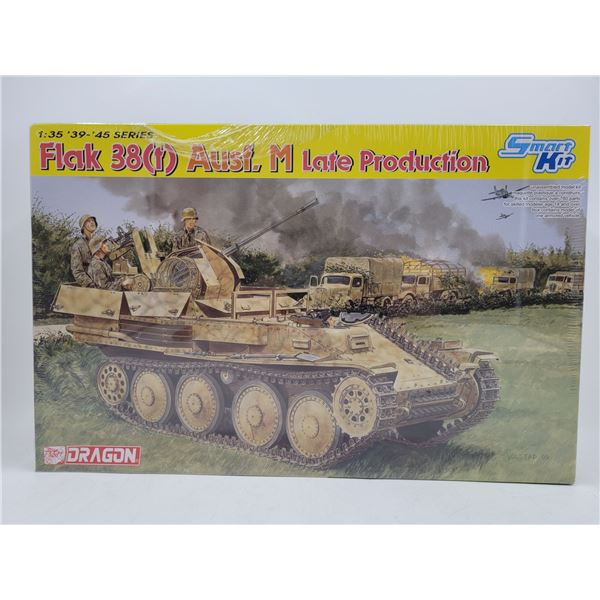 Sealed Dragon Smart Kit Flak 38(t) Ausf. M Late Production 1:35 Scale Model Kit
